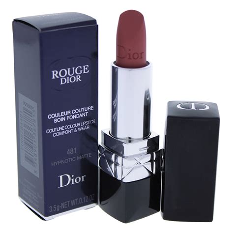 Dior Rouge 481 Hypnotic Matte Rosewood Nude Pink Lipstick 